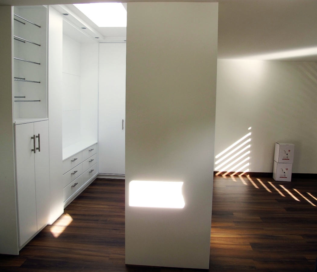 Vivienda Unifamiliar. Dormitorio-vestidor