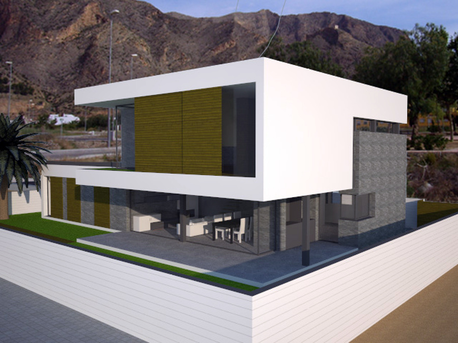 Vivienda Unifamiliar en "La Monsina", Callosa de Segura (en construcción)