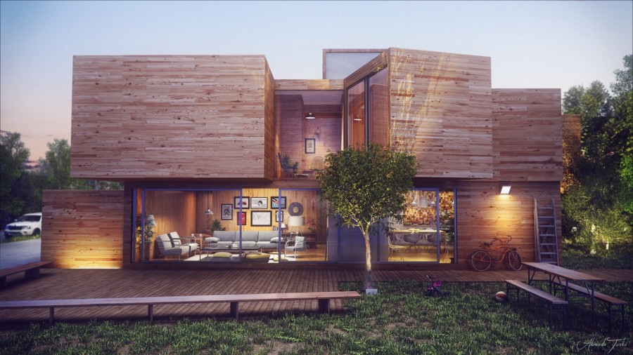 VIVIENDA UNIFAMILIAR EN MADERA