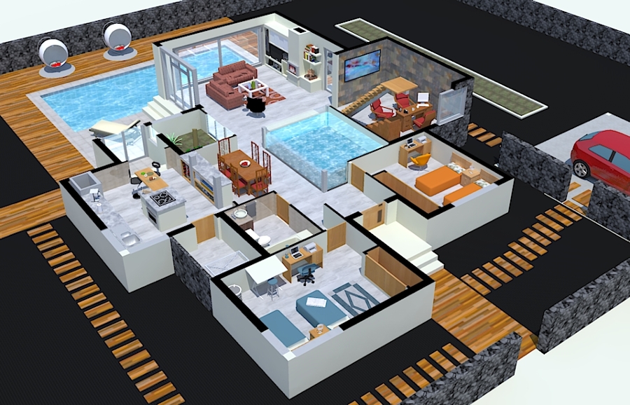 Vivienda Unifamiliar en Maguez Planta baja distribución