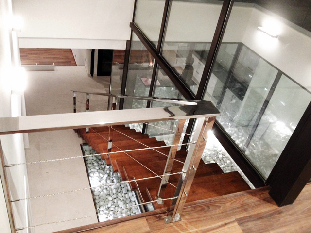 Vivienda Unifamiliar . Escalera