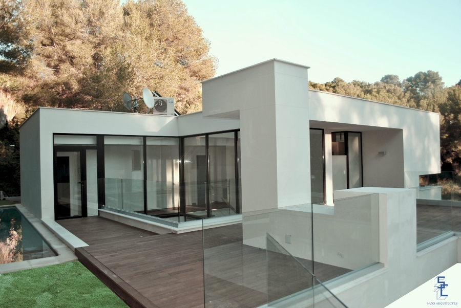 Vivienda Unifamiliar. Planta Cubierta