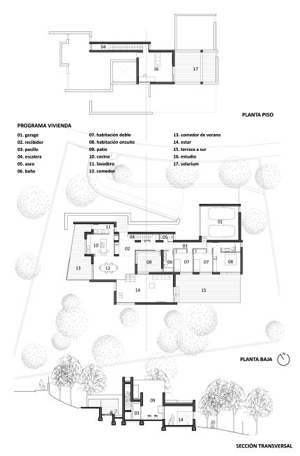 VIVIENDA UNIFAMILIAR U2-planos