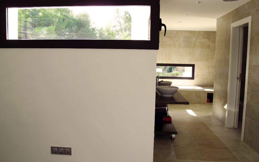 Vivienda Unifamiliar. Ventan esquinera