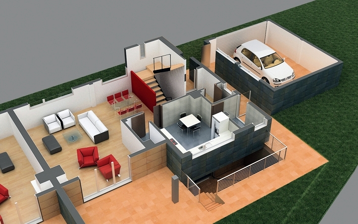 Viviendas pareadas en Bertamiráns_04