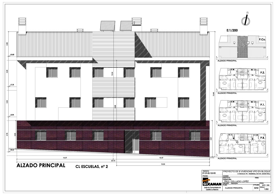 Viviendas  plurifamiliares en Argamasilla de Cva. - Ciudad Real