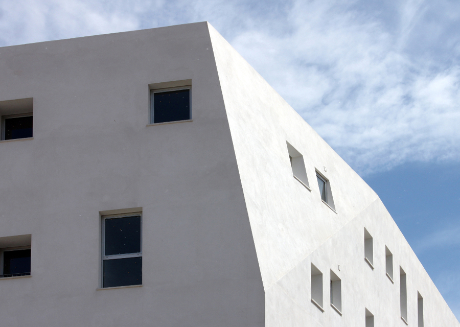 Viviendas VPO Guadix_Detalle Fachada