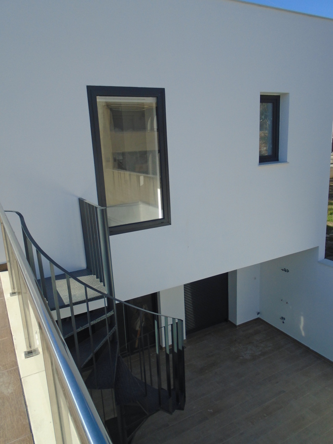 Volumen superior desde la terraza