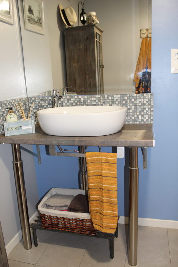 Ya tenemos el lavabo.