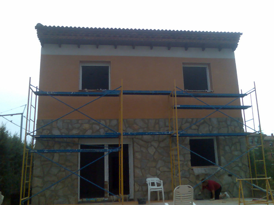 zona de atras chalet