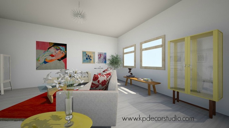 Zona de descanso y lectura