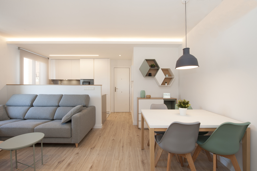 Zona de día abierta