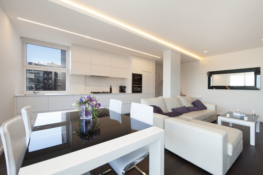 Zona de día diáfana