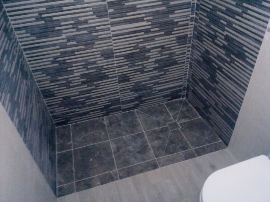 Zona de ducha terminada