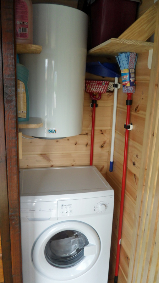 Zona de instalaciones  vivienda prefabricada