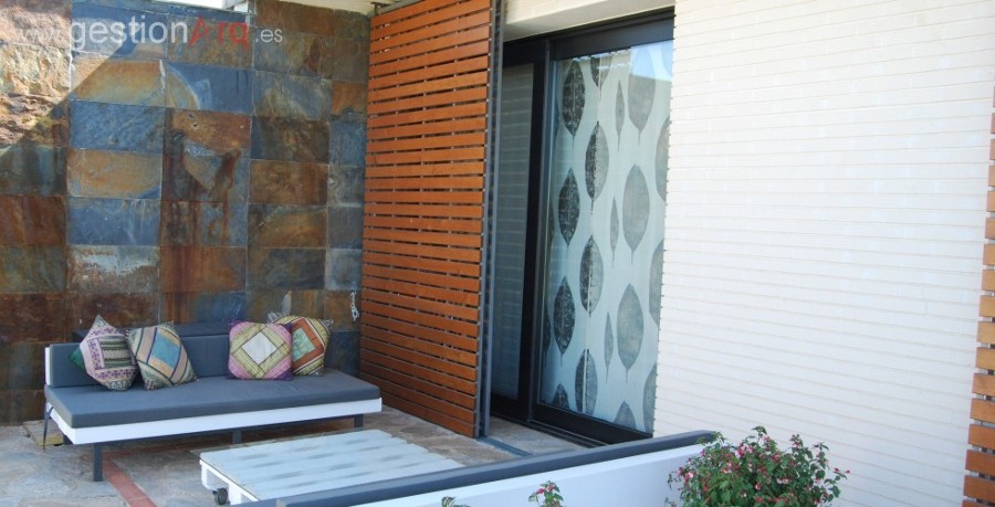 Zona de patio exterior