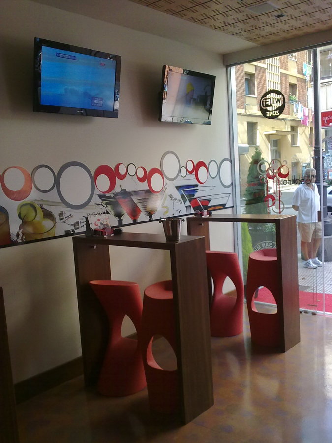 Zona de televisiones