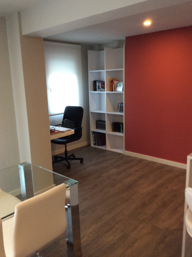 Zona despacho abierto al salón