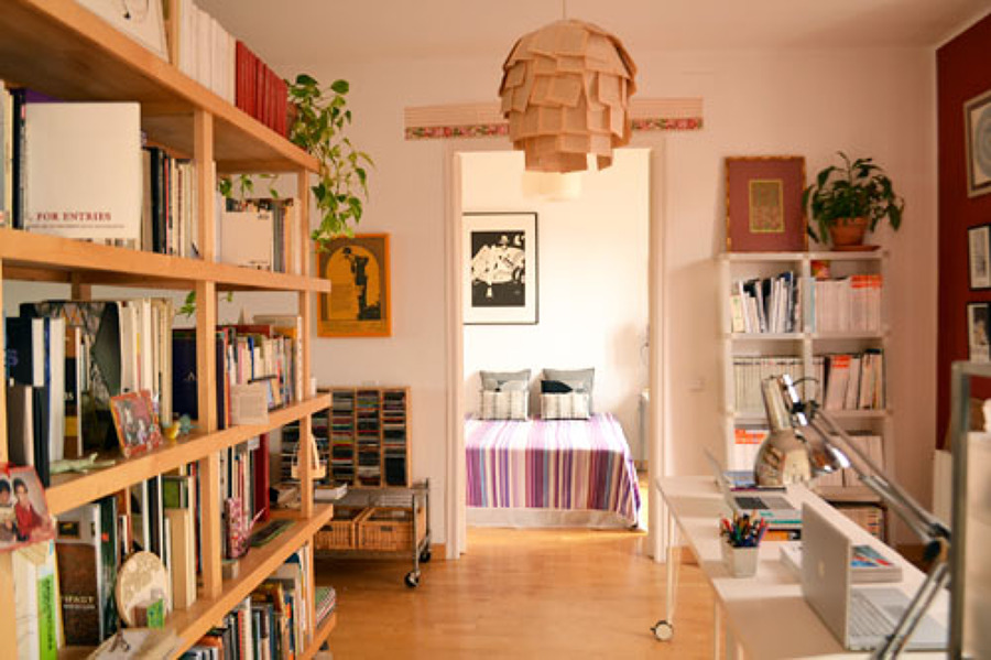 Zona estudio y dormitorio invitados