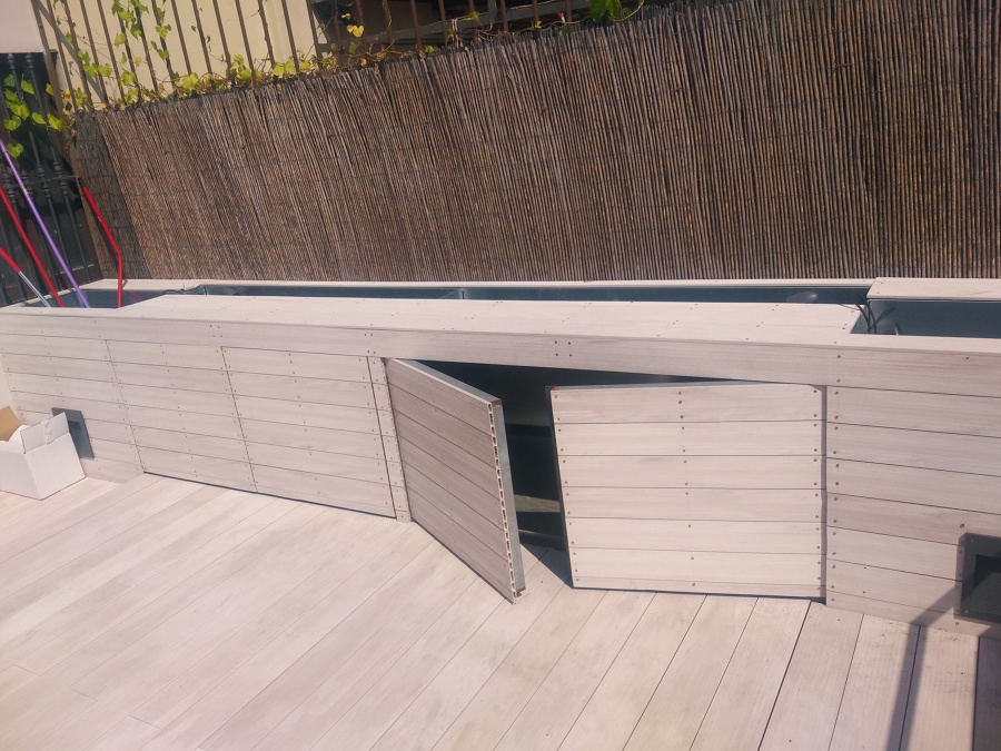 ZONA TERRAZA JARDINERAS