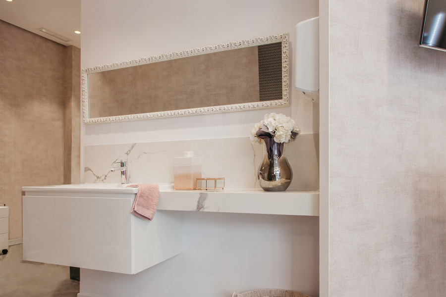 Zona tratamiento y spa manos