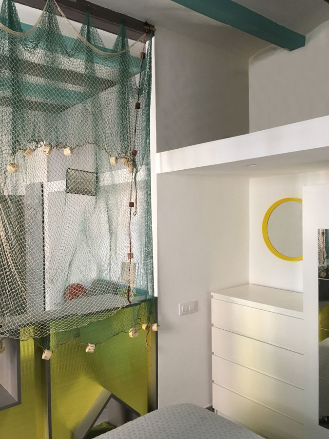 Zona vestidor y altillo