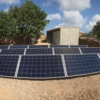 Instalación fotovoltaica aislada