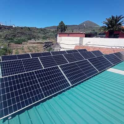 Planta solar Growatt
