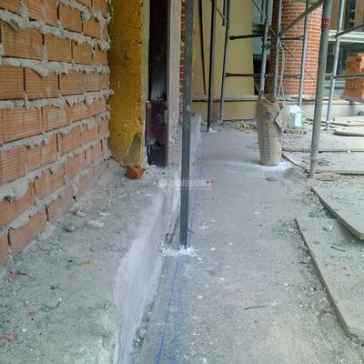 Colocación de ladrillo visto