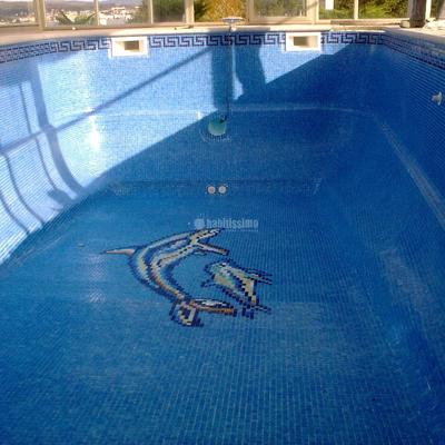 Rehabilitación de piscina de poliester con gresite