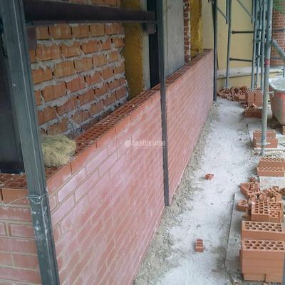 Colocación de ladrillo visto