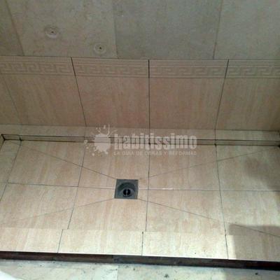 Cambio de bañera por plato de ducha de obra