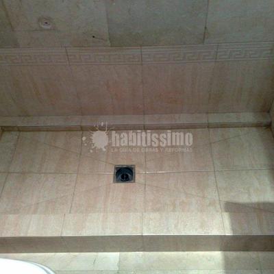 Cambio de bañera por plato de ducha de obra
