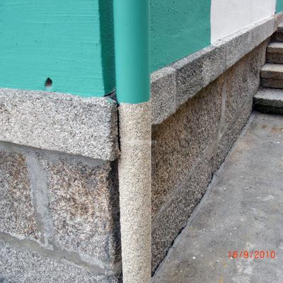 Fachada de vivienda unifamiliar.