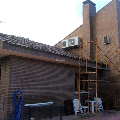 Instalación de equipos de aire acondicionado en unifamiliar