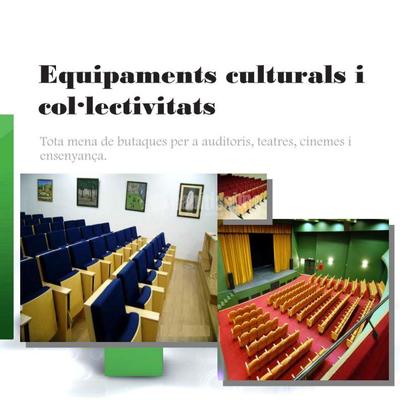 Instalacion y venta de butacas para colectividades