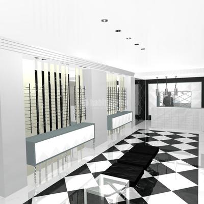 Interiorismo ópticas Muñoz Alcalá de Henares