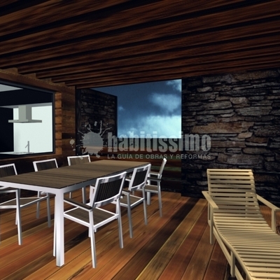 Vivienda unifamiliar en La Vega de La Pereda, Mieres (Asturias)