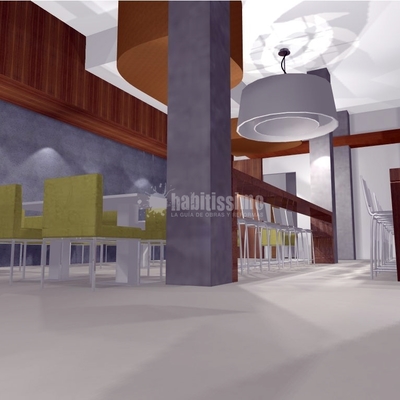 Decoración de nueva cafetería en Almería