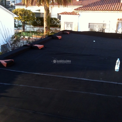 Impermeabilización de cubierta no transitable