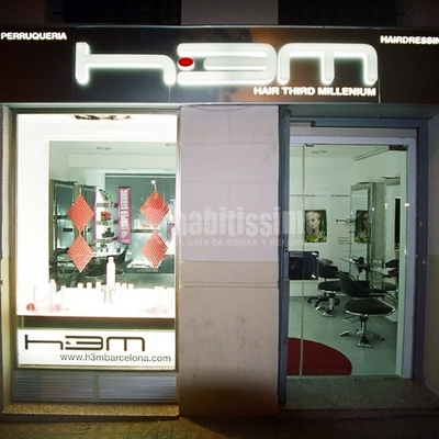 Interiorismo Peluquería H3M