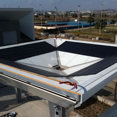 Placas Solares En Apeadero De Estación AVE En Málaga