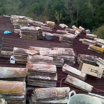 Rehabilitación De Cubierta y Refuerzo De Forjado