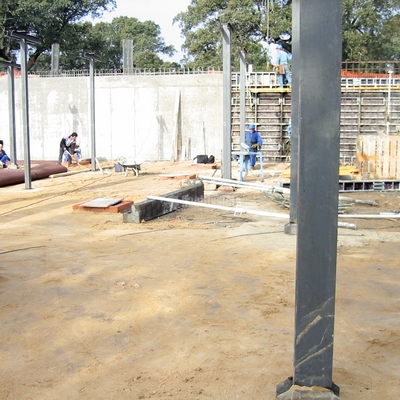 Obra De Cimentación y Estructura Metálica