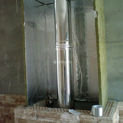 Ejemplo Aislamiento Chimeneas Leña