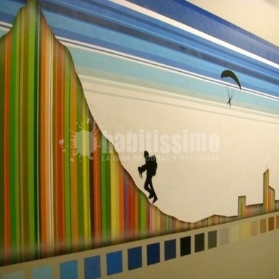 Mural Conselleria d'Educació (Palmarena)