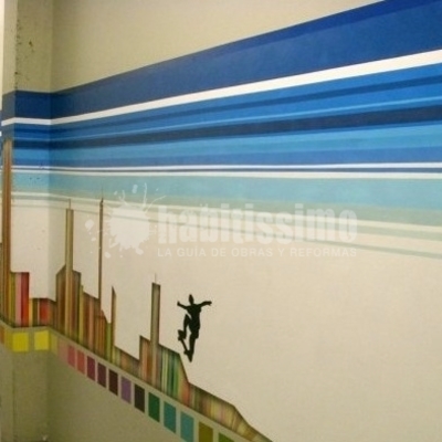 Mural Conselleria d'Educació (Palmarena)