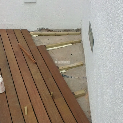 Colocación Tarima IPE Palau Solita i Plegamans