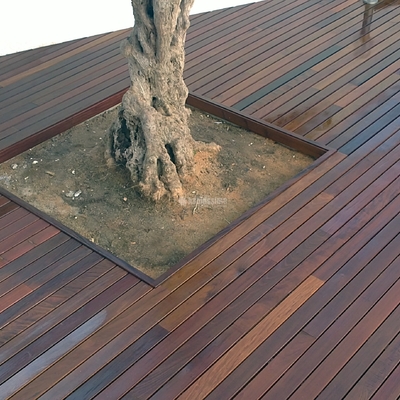 Colocación Tarima IPE Palau Solita i Plegamans