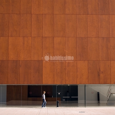 Museo Universidad De Alicante - Fachada Ventilada Parklex